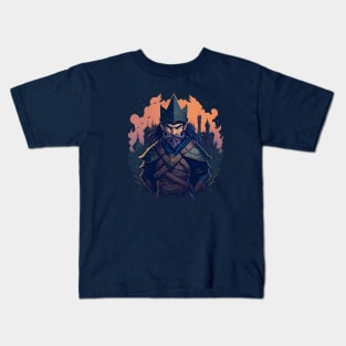 The Warrior Has Arrived Kids T-Shirt